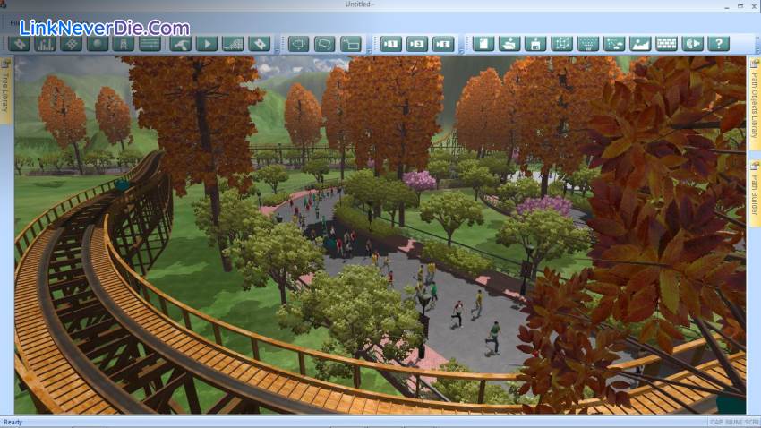 Hình ảnh trong game Theme Park Studio (screenshot)