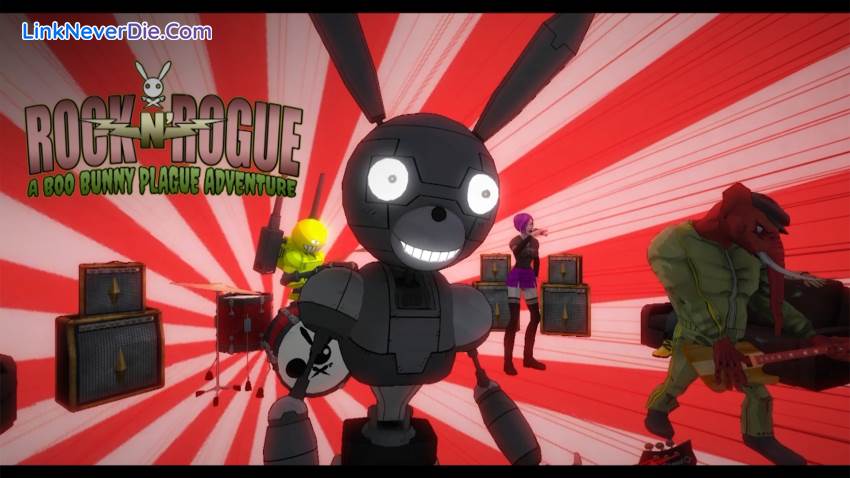 Hình ảnh trong game Rock-N-Rogue: A Boo Bunny Plague Adventure (screenshot)