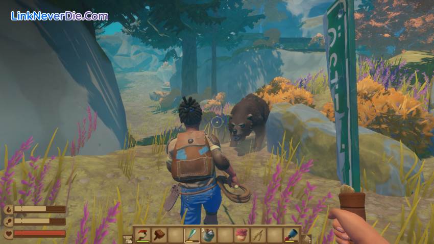 Hình ảnh trong game Raft (screenshot)