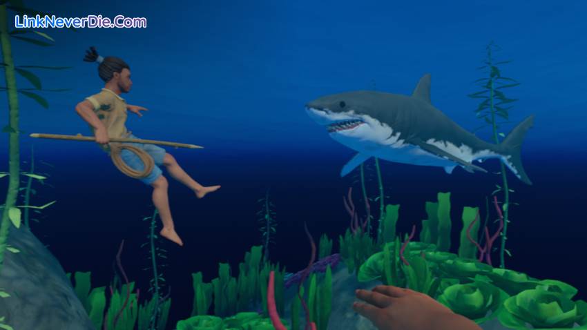 Hình ảnh trong game Raft (screenshot)