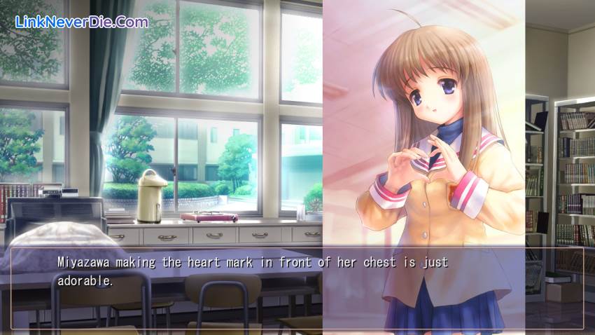 Hình ảnh trong game CLANNAD Side Stories (screenshot)