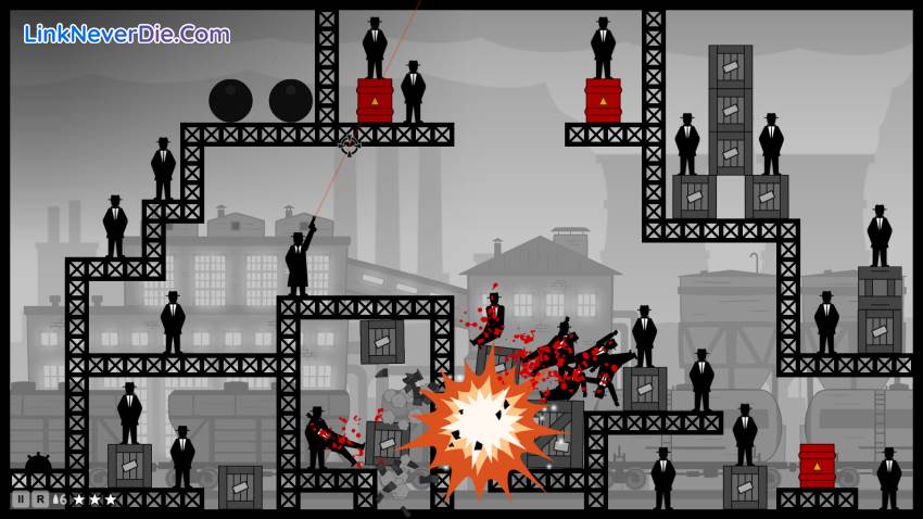 Hình ảnh trong game Ricochet Kills: Noir (screenshot)