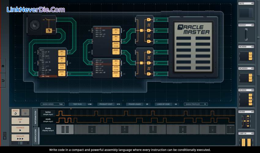 Hình ảnh trong game SHENZHEN I/O (screenshot)