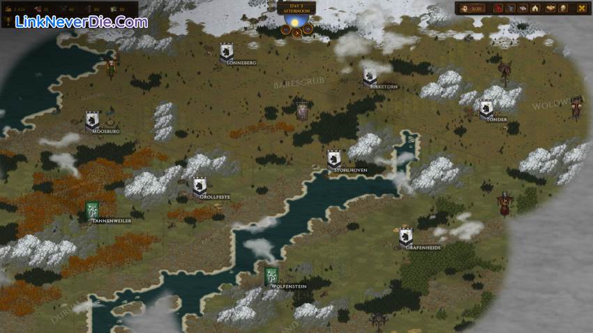 Hình ảnh trong game Battle Brothers (screenshot)