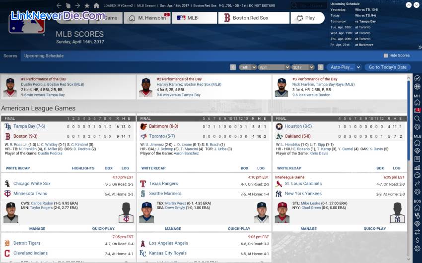 Hình ảnh trong game Out of the Park Baseball 18 (screenshot)