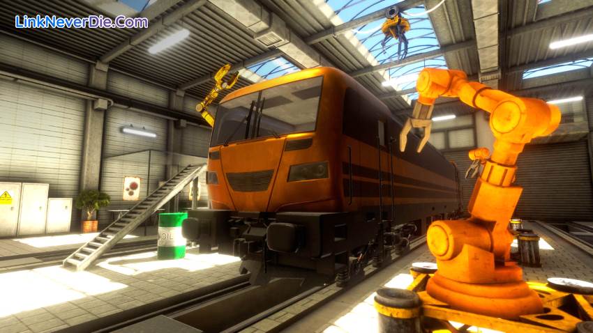 Hình ảnh trong game Train Mechanic Simulator (screenshot)