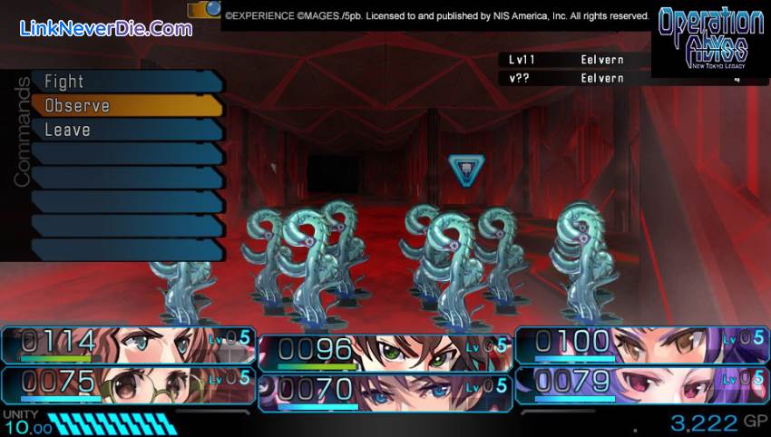 Hình ảnh trong game Operation Abyss: New Tokyo Legacy (screenshot)