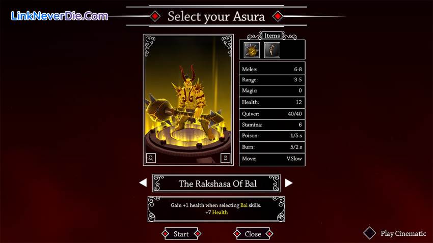 Hình ảnh trong game Asura (screenshot)