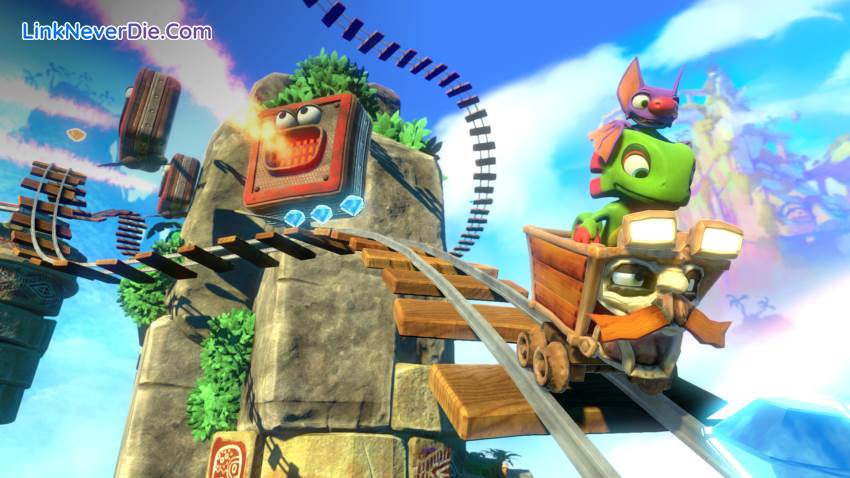 Hình ảnh trong game Yooka-Laylee (screenshot)