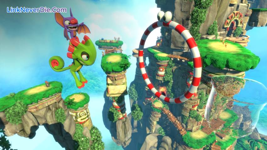 Hình ảnh trong game Yooka-Laylee (screenshot)