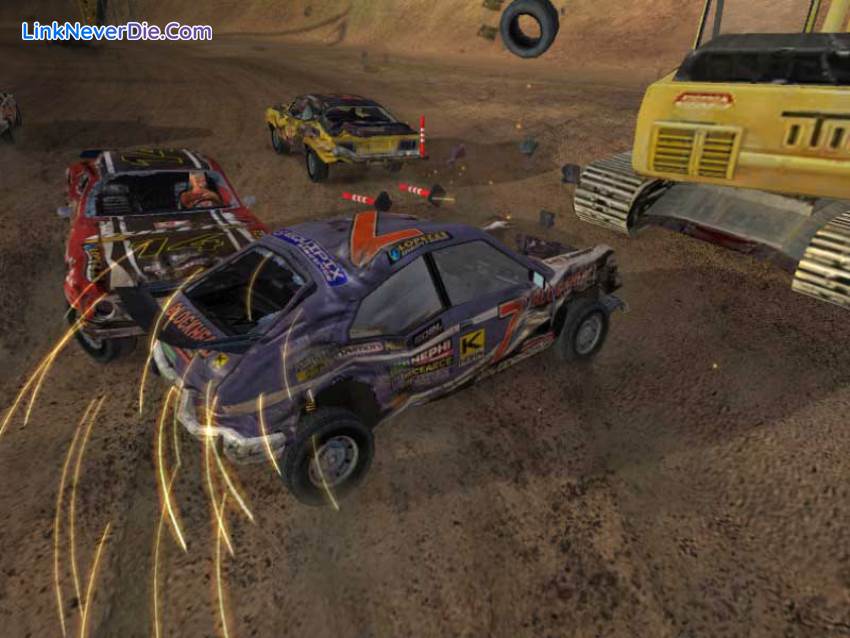 Hình ảnh trong game FlatOut (screenshot)