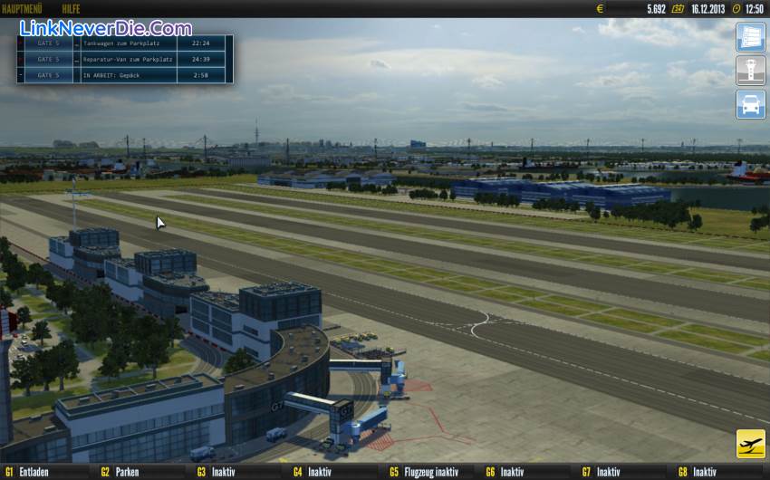 Hình ảnh trong game Airport Simulator 2014 (screenshot)