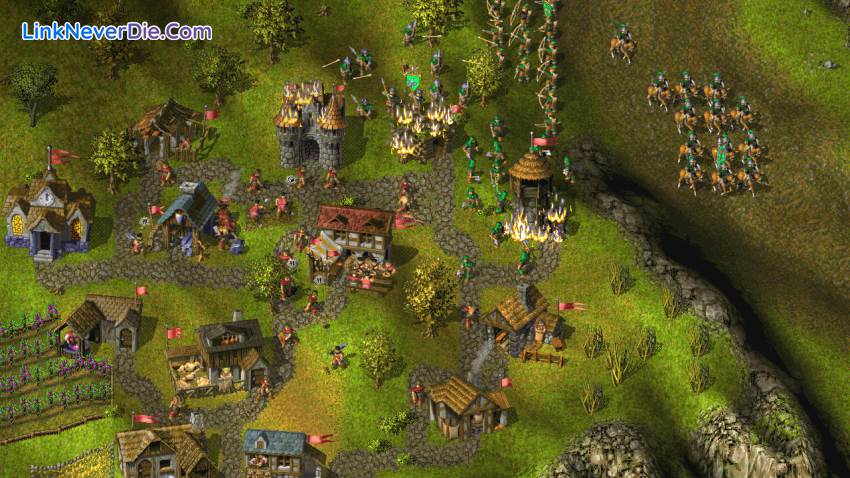 Hình ảnh trong game Knights and Merchants: The Peasants Rebellion (screenshot)