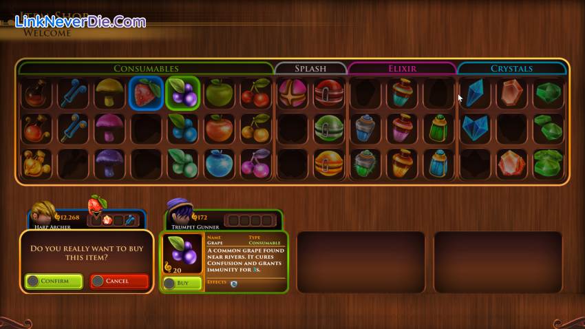 Hình ảnh trong game AereA (screenshot)