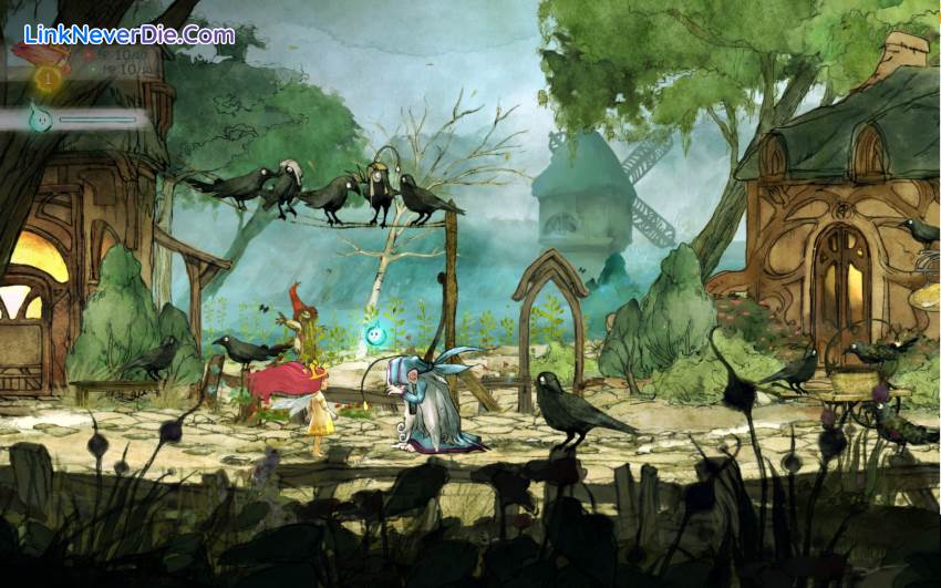 Hình ảnh trong game Child of Light (screenshot)