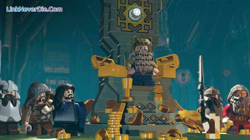 Hình ảnh trong game LEGO The Hobbit (screenshot)