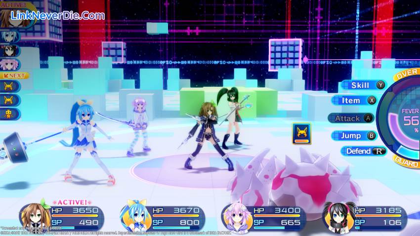 Hình ảnh trong game Superdimension Neptune VS Sega Hard Girls (screenshot)