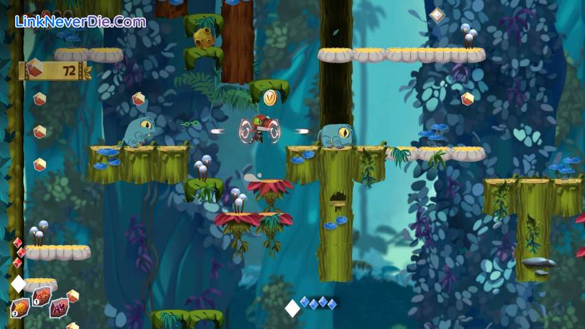 Hình ảnh trong game DragoDino (screenshot)