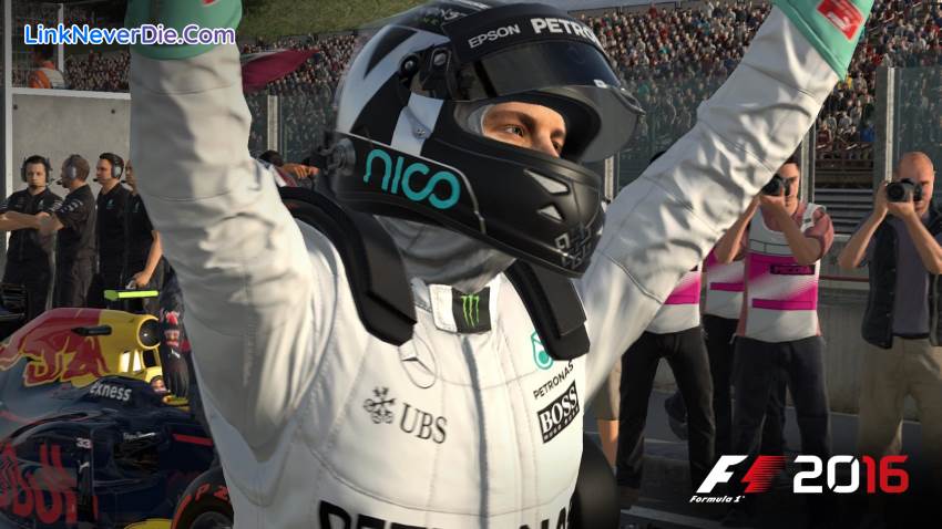 Hình ảnh trong game F1 2016 (screenshot)