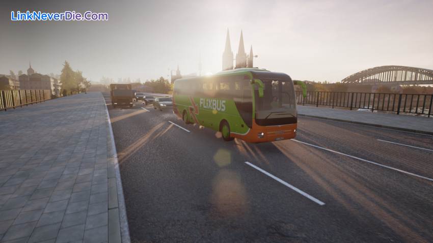 Hình ảnh trong game Fernbus Simulator (screenshot)