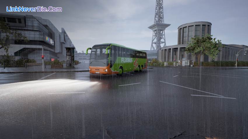 Hình ảnh trong game Fernbus Simulator (screenshot)