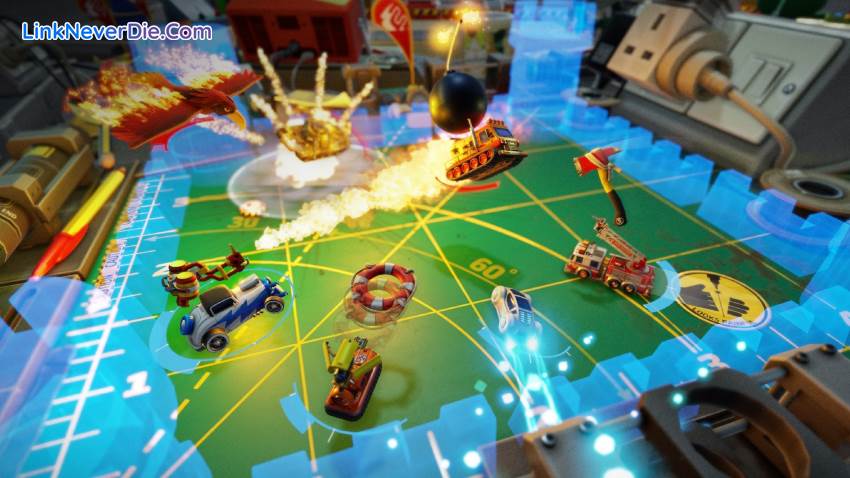 Hình ảnh trong game Micro Machines World Series (screenshot)