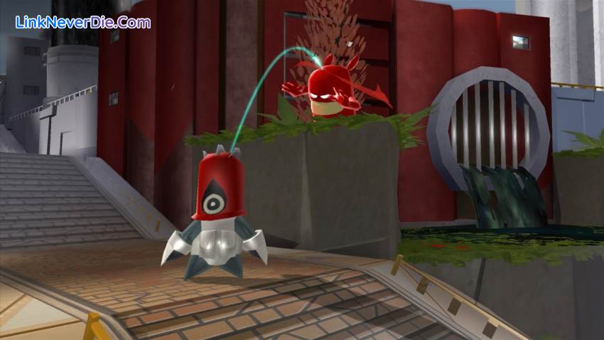 Hình ảnh trong game de Blob 2 (screenshot)