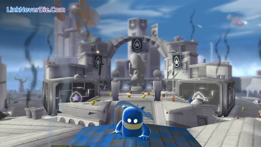 Hình ảnh trong game de Blob 2 (screenshot)