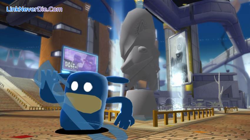 Hình ảnh trong game de Blob 2 (screenshot)