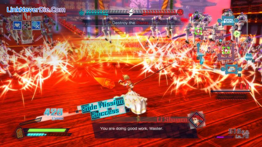 Hình ảnh trong game Fate/EXTELLA (screenshot)