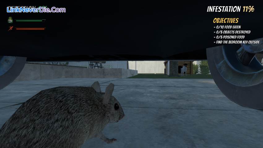 Hình ảnh trong game Rat Simulator (screenshot)