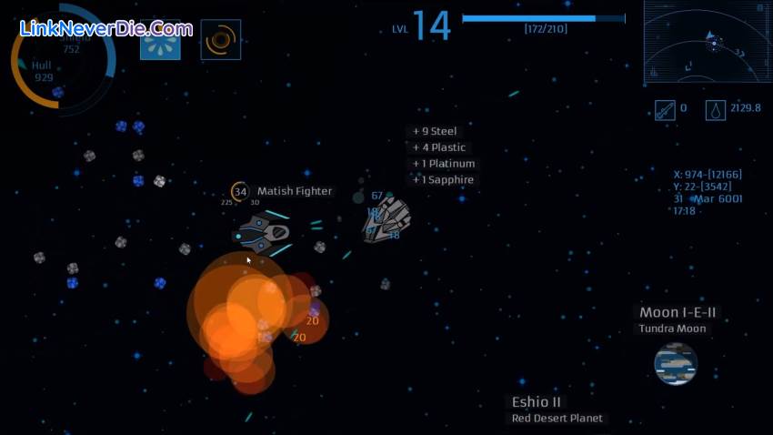 Hình ảnh trong game SuperCluster: Void (screenshot)