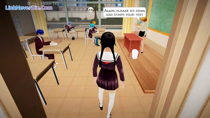 Hình ảnh trong game Yandere School (screenshot)