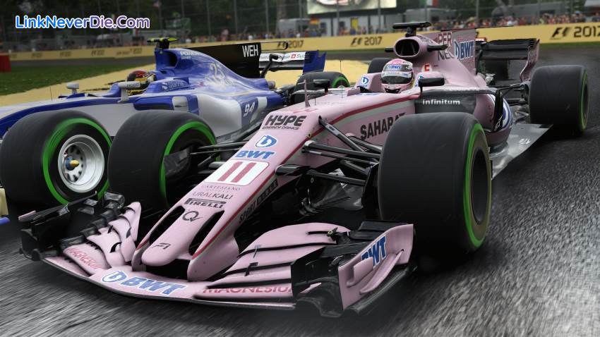 Hình ảnh trong game F1 2017 (screenshot)