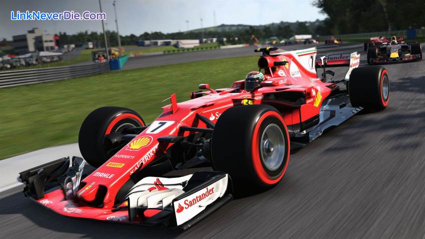 Hình ảnh trong game F1 2017 (screenshot)