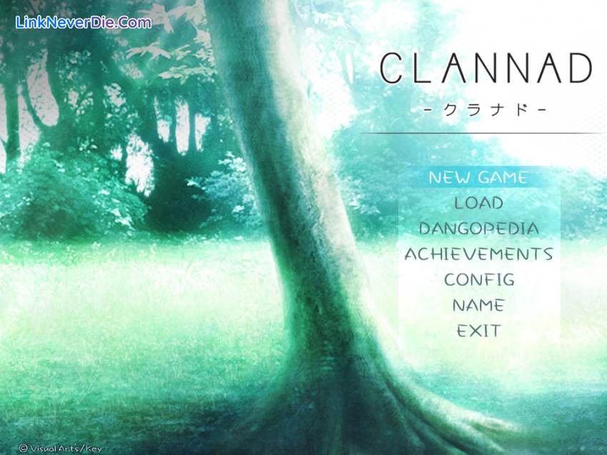 Hình ảnh trong game CLANNAD (screenshot)