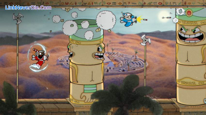 Hình ảnh trong game Cuphead (screenshot)