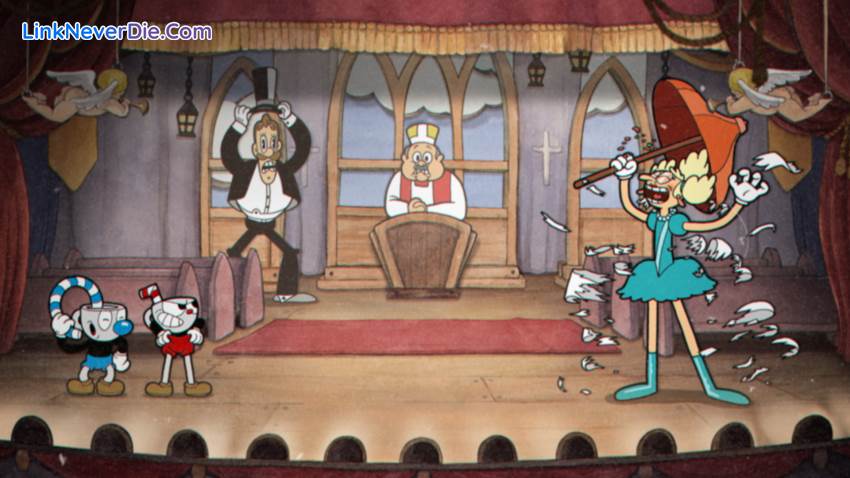 Hình ảnh trong game Cuphead (screenshot)