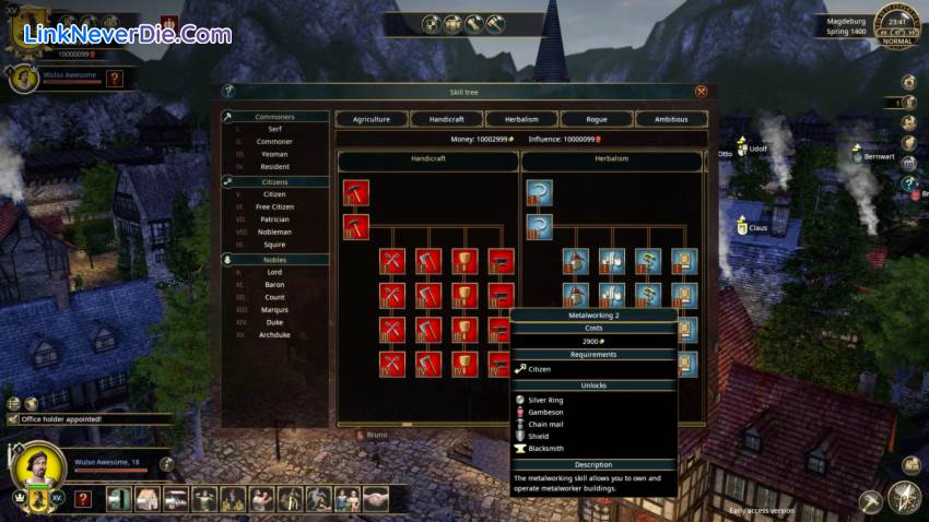 Hình ảnh trong game The Guild 3 (screenshot)