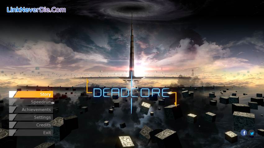 Hình ảnh trong game DeadCore (screenshot)