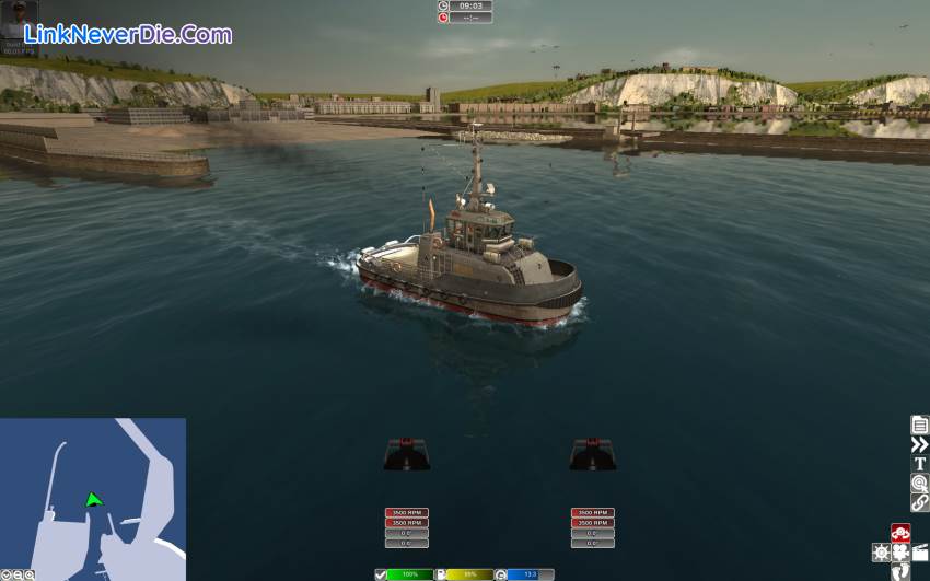 Hình ảnh trong game European Ship Simulator (screenshot)