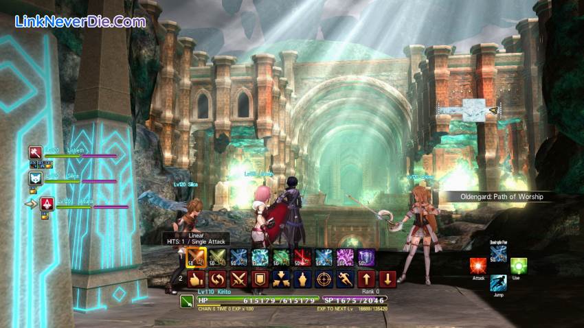 Hình ảnh trong game Sword Art Online: Hollow Realization (screenshot)