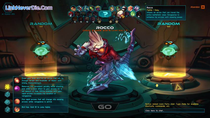 Hình ảnh trong game Awesomenauts (screenshot)