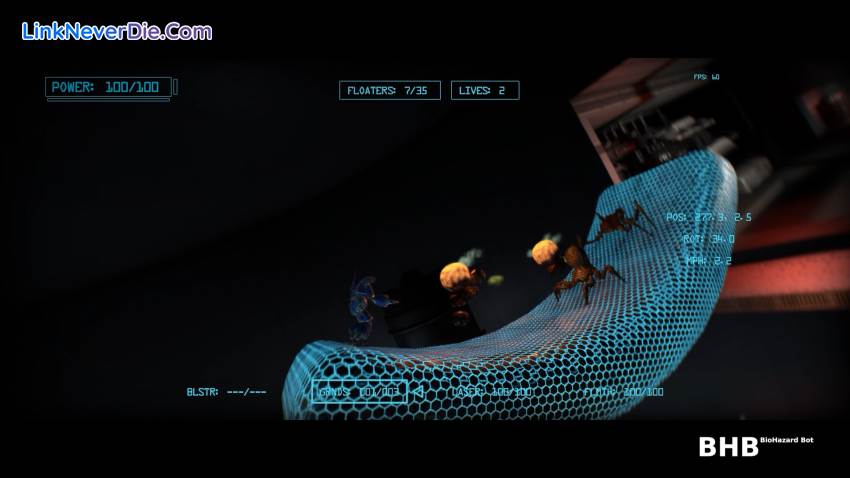 Hình ảnh trong game BHB: BioHazard Bot (screenshot)