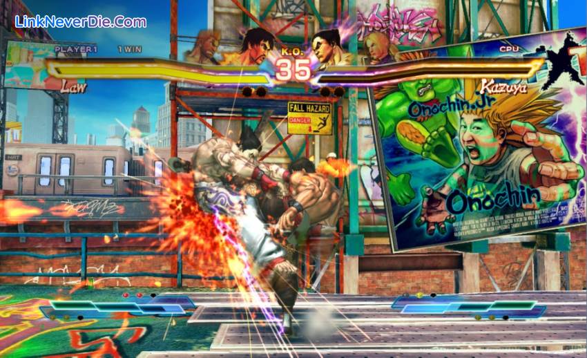 Hình ảnh trong game Street Fighter X Tekken (screenshot)