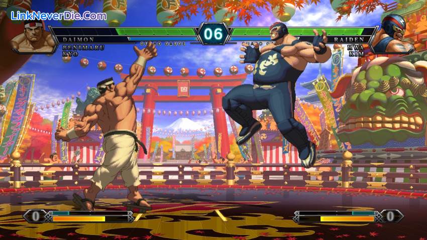 Hình ảnh trong game The King of Fighters 13 (screenshot)