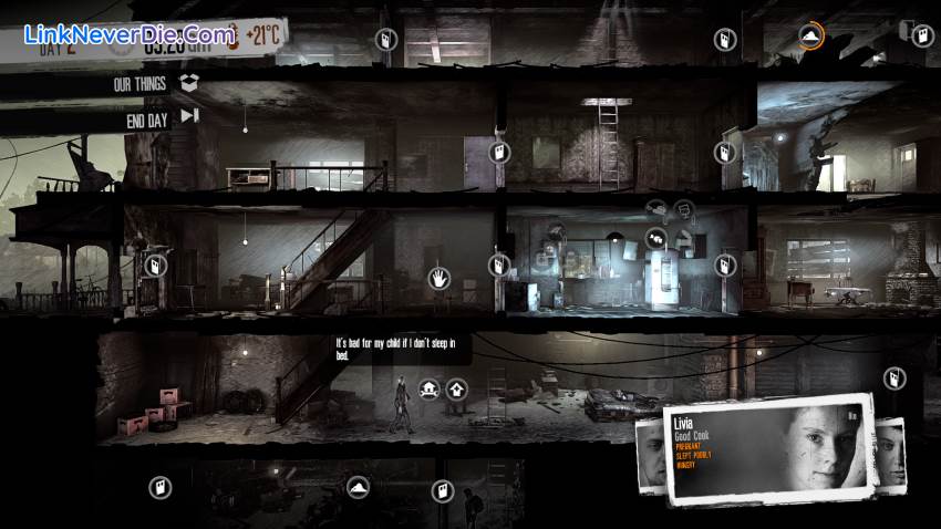 Hình ảnh trong game This War of Mine (screenshot)