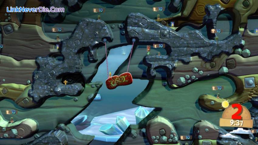 Hình ảnh trong game Worms Clan Wars (screenshot)