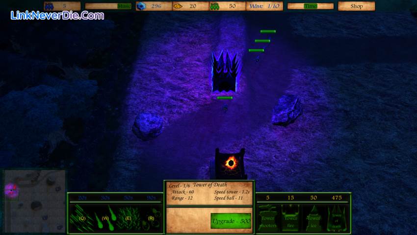 Hình ảnh trong game Fantasy Defense (screenshot)