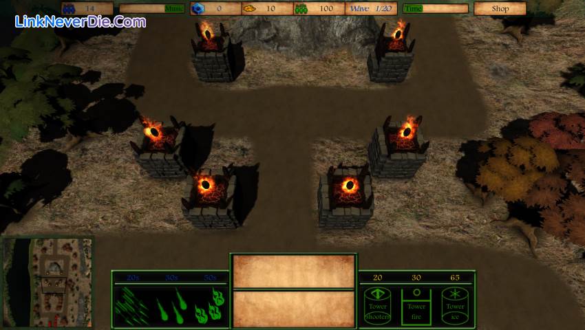 Hình ảnh trong game Fantasy Defense (screenshot)